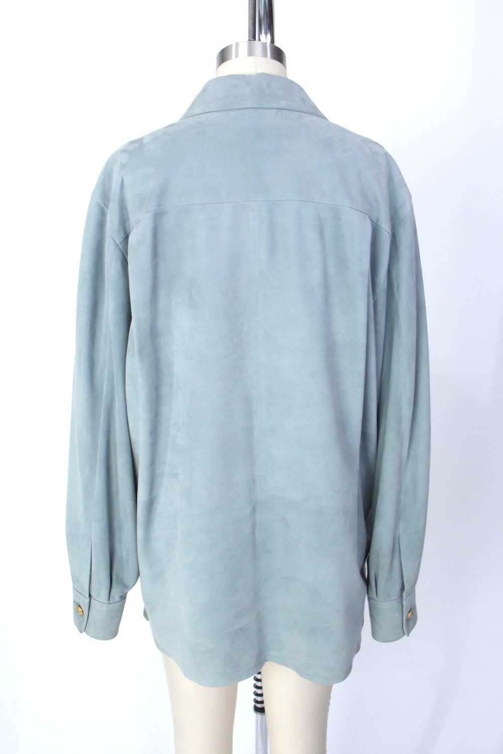 1990s Gucci Suede Shirt - image 3