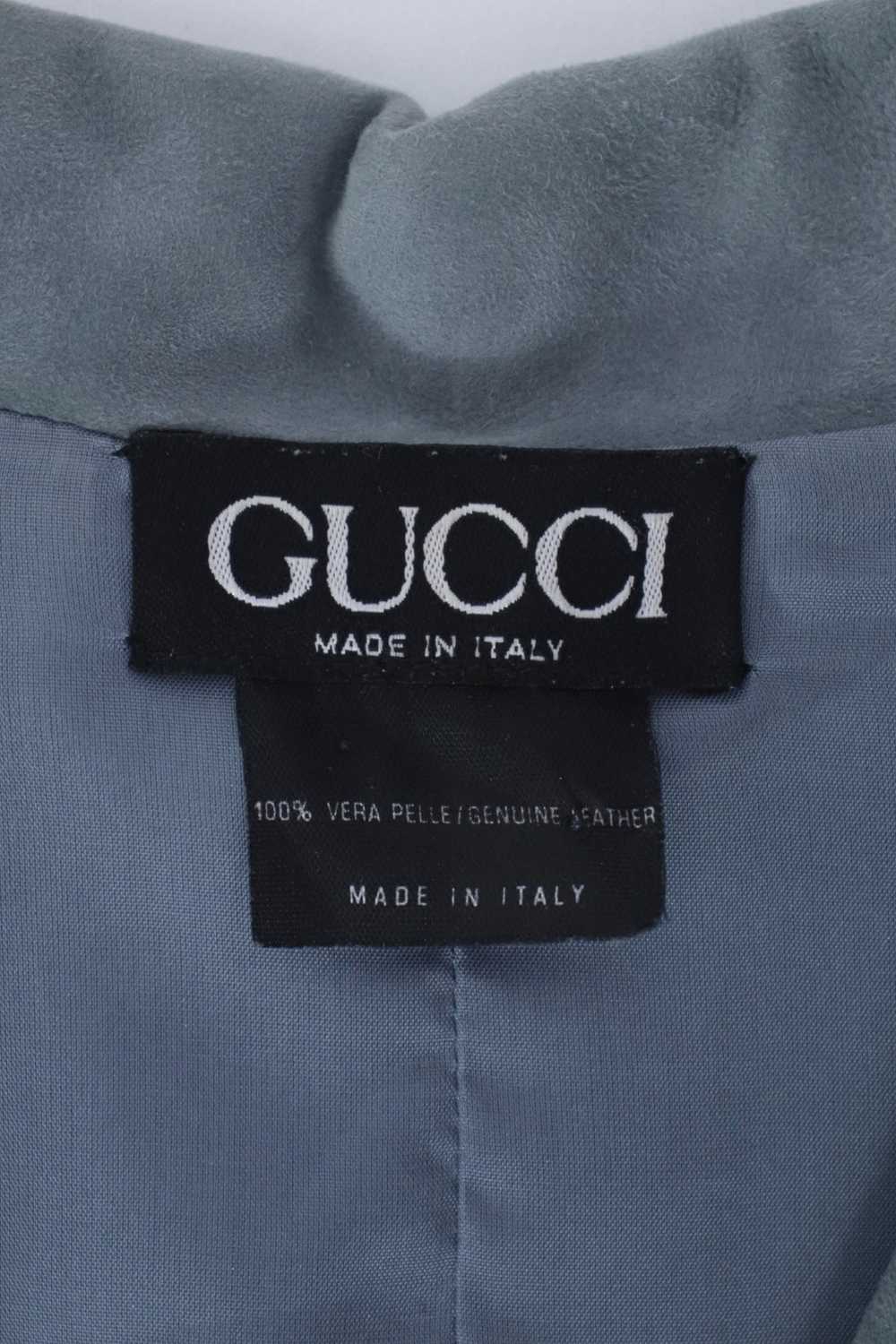 1990s Gucci Suede Shirt - image 5