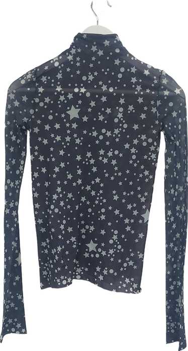 Acne Studios Grey Star Print Long Sleeve Top UK S - image 1