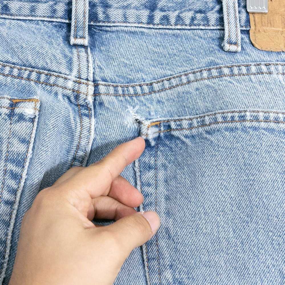 Gap × Vintage Vintage 90s Gap Easy Fit Jeans 32x3… - image 9