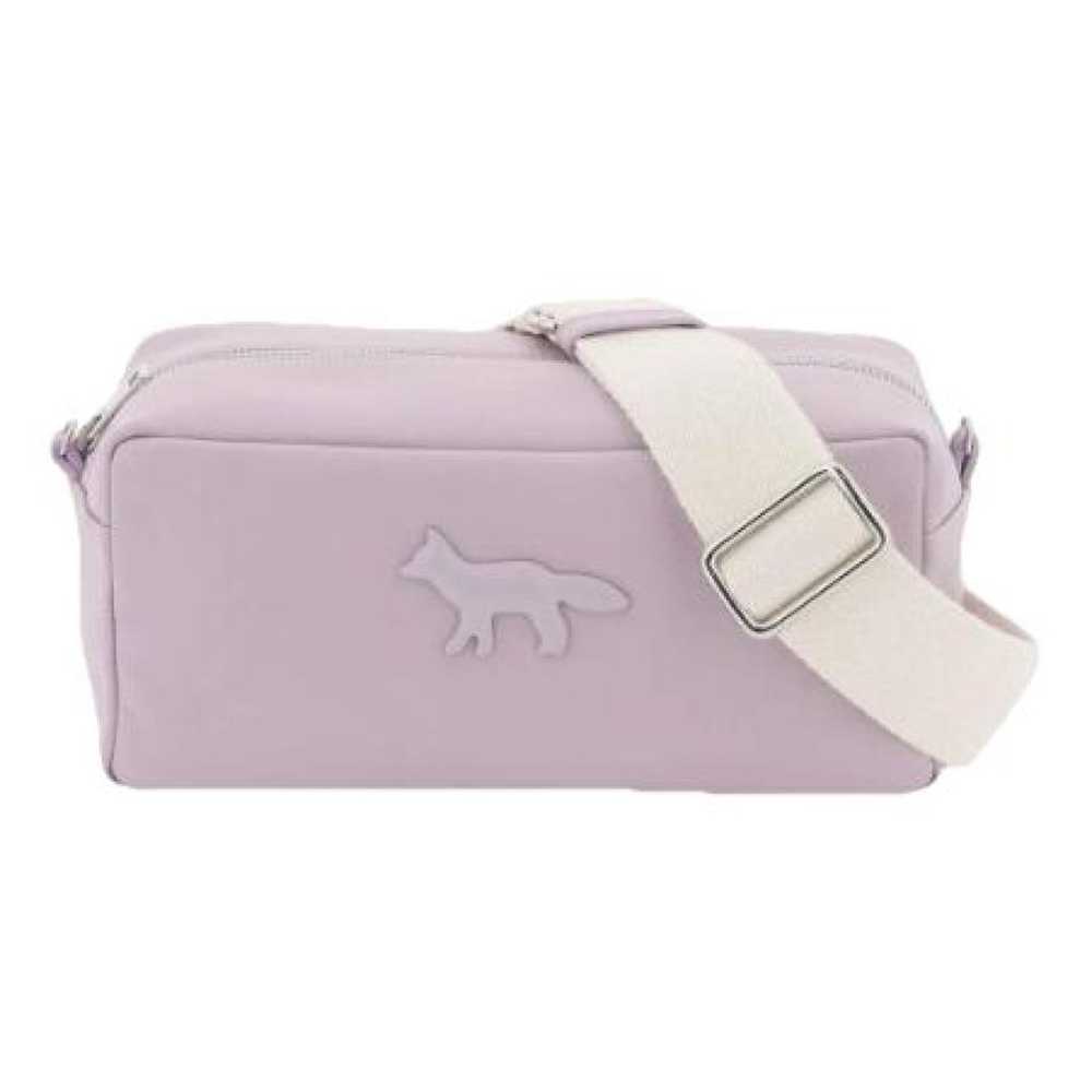 Maison Kitsune Pony-style calfskin handbag - image 1