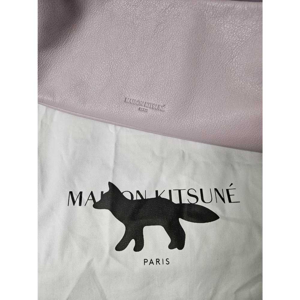 Maison Kitsune Pony-style calfskin handbag - image 7