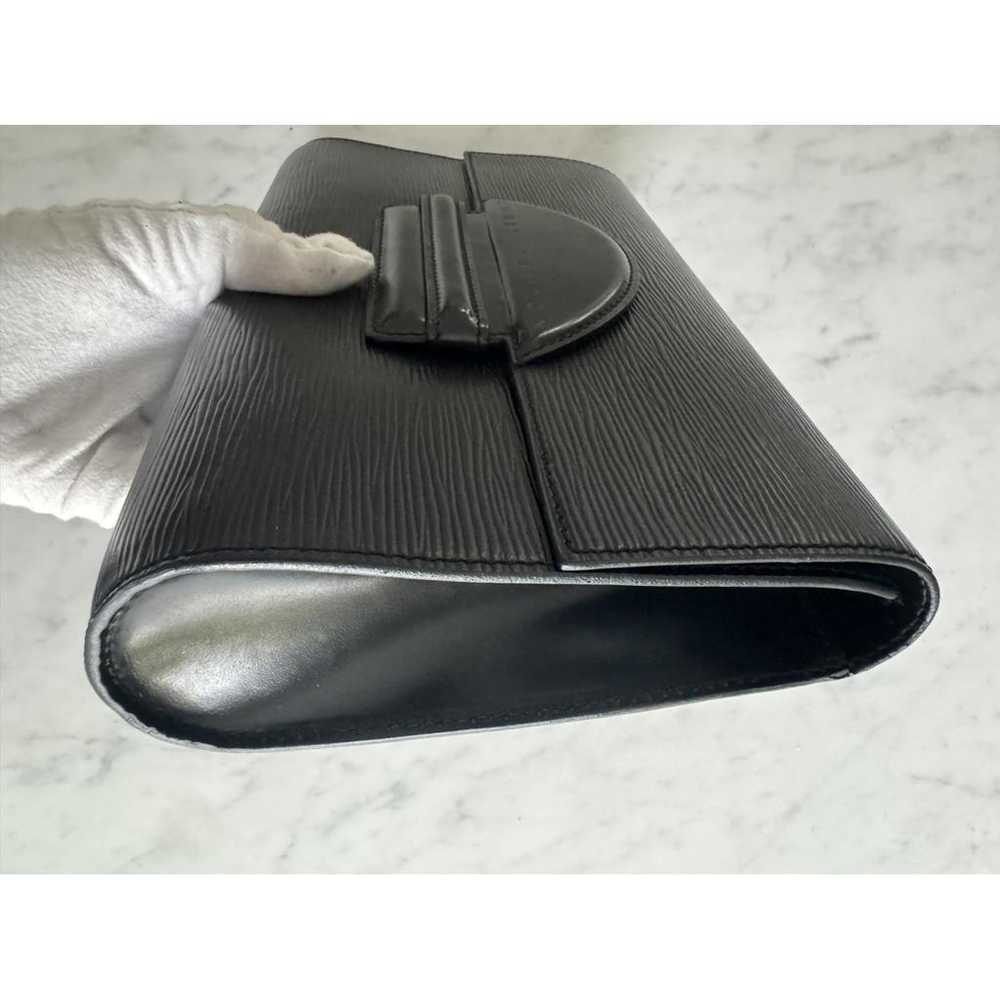 Louis Vuitton Mycenes leather clutch bag - image 3