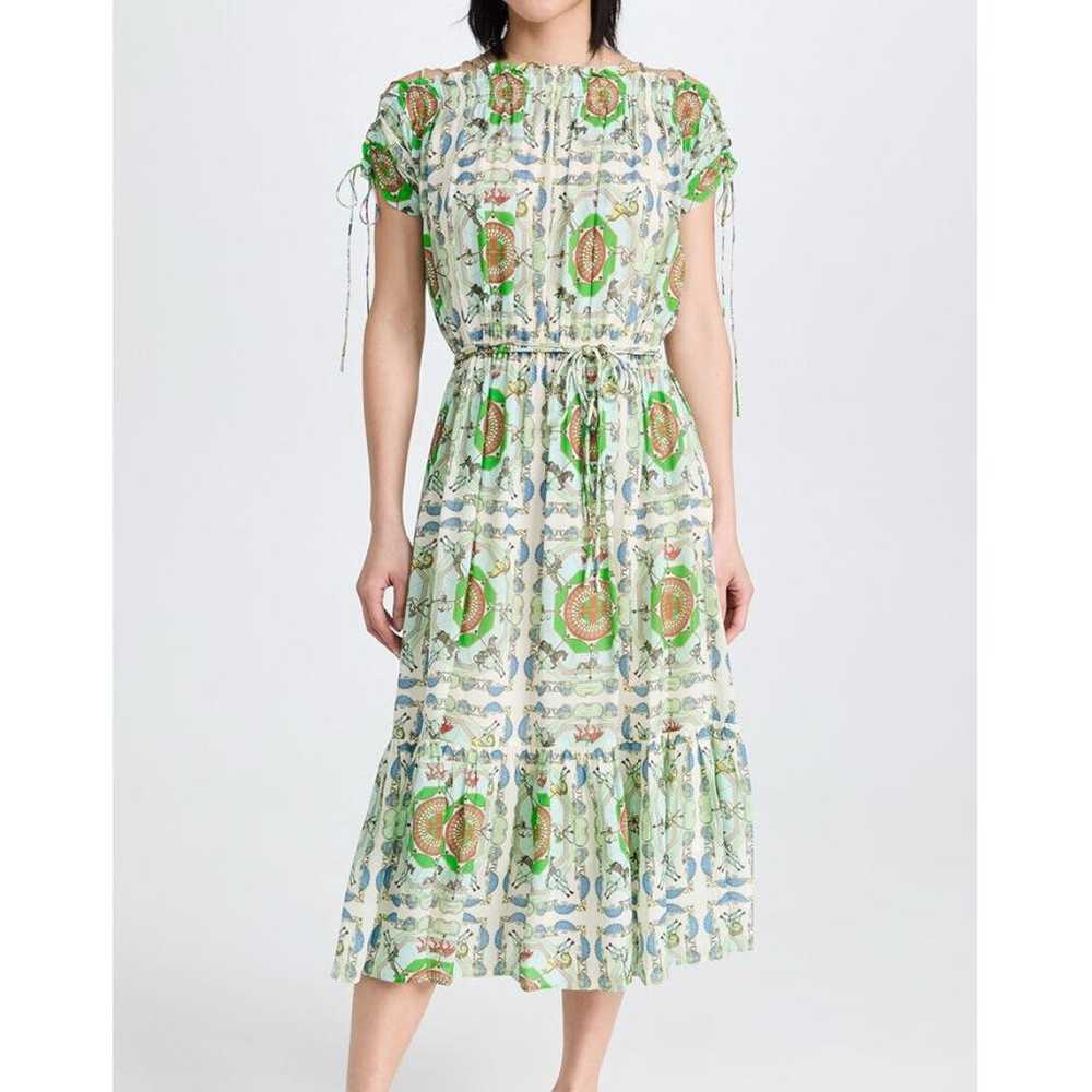 Tory Burch Silk mid-length dress - image 4