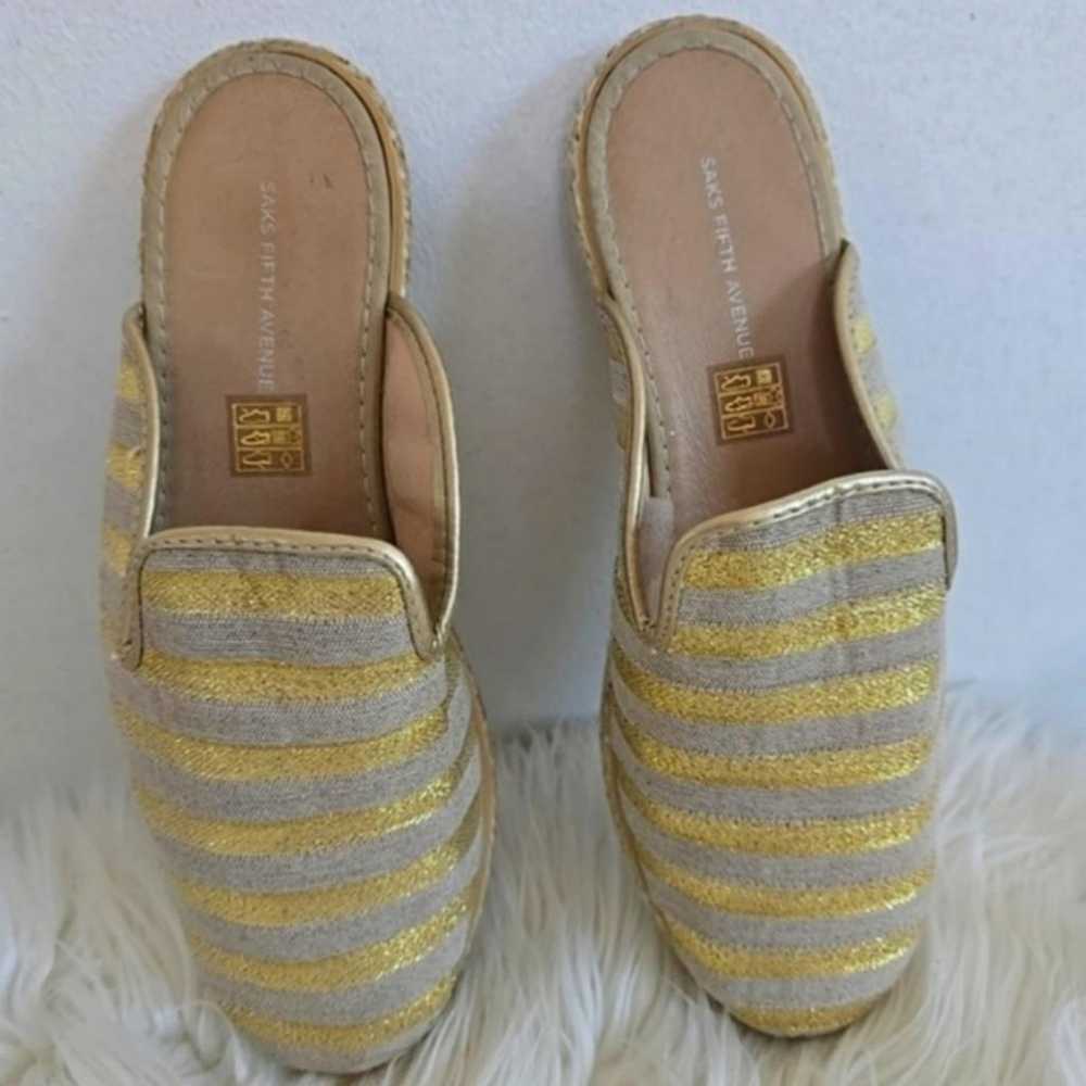 Saks Fifth Avenue Collection Cloth espadrilles - image 3