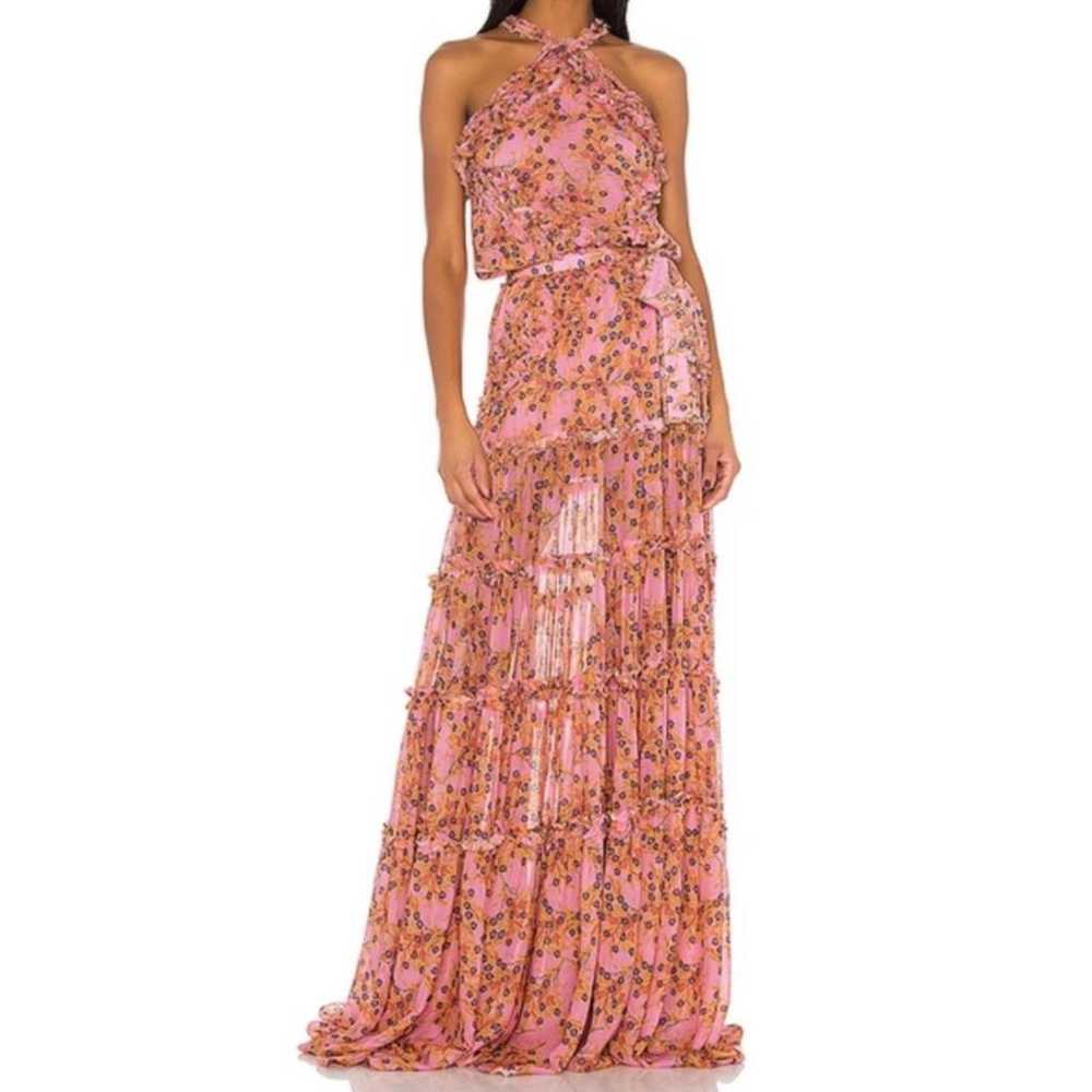 Alexis Silk maxi dress - image 2