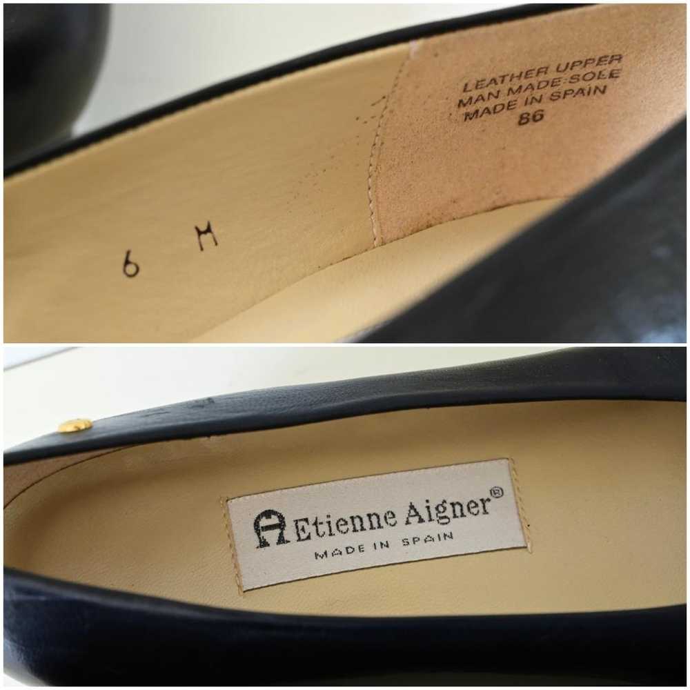 Etienne Aigner Leather ballet flats - image 8