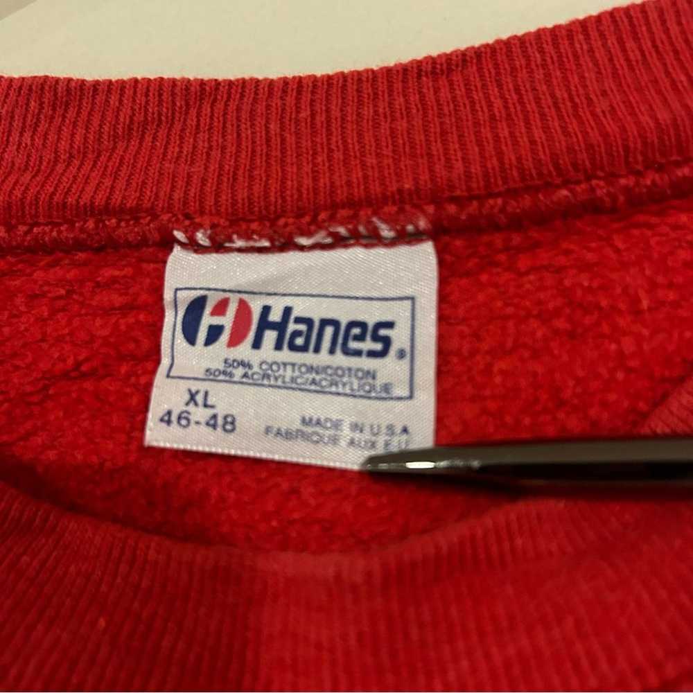 Hanes Vintage Atlanta Hawks Basketball Sweatshirt - image 3