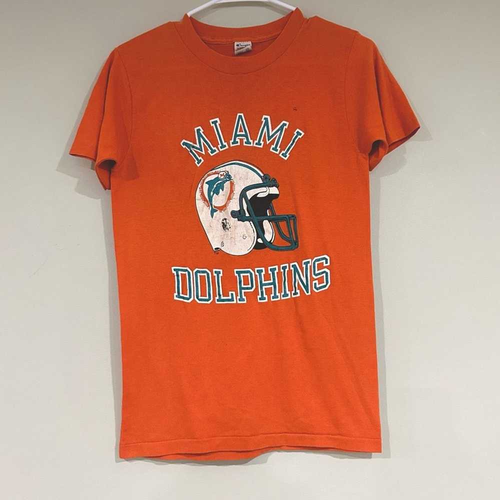 Champion Vintage Champion Miami Dolphins Shirt - image 1