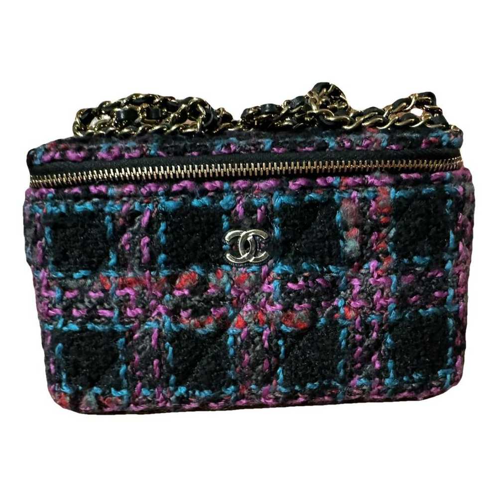 Chanel Vanity tweed handbag - image 1