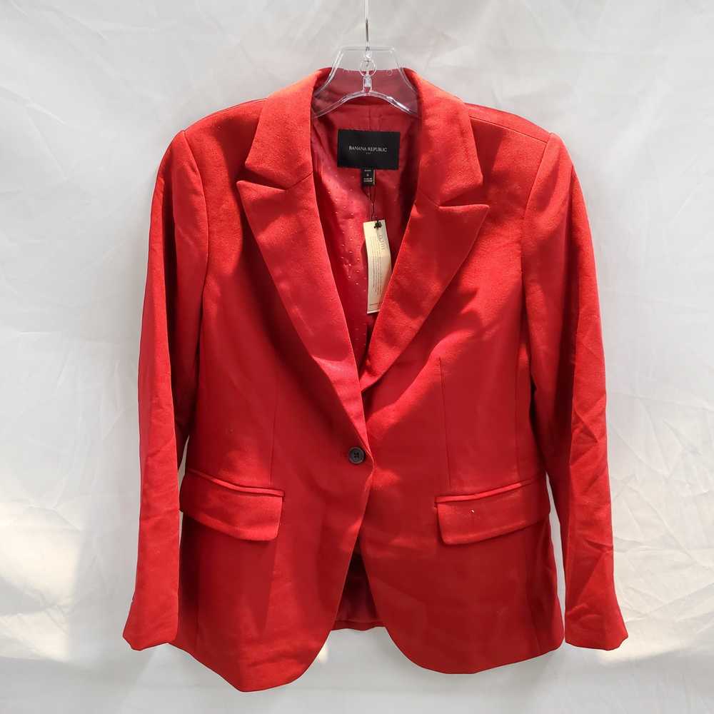 Banana Republic Red Blazer Jacket NWT Women's Pet… - image 1