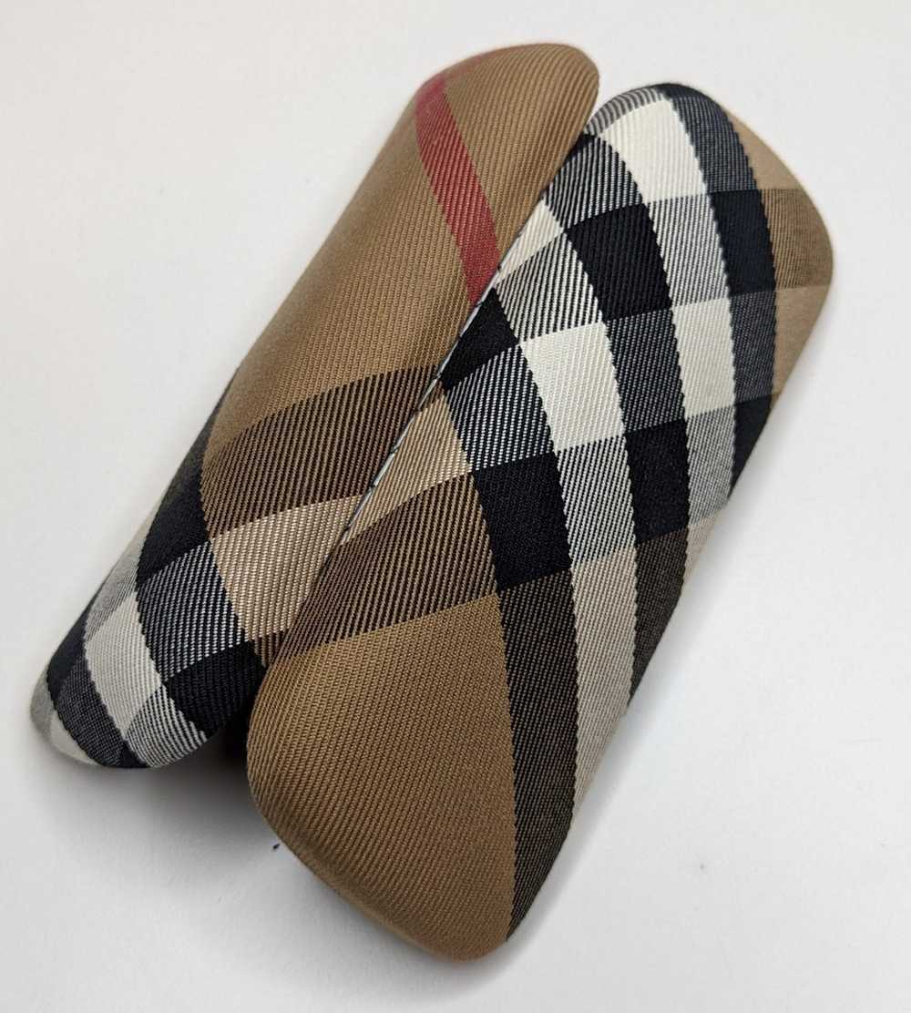 Burberry Check Plaid Hard Shell Glasses Case - image 1