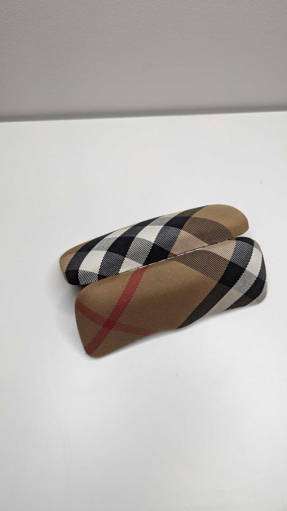 Burberry Check Plaid Hard Shell Glasses Case - image 4