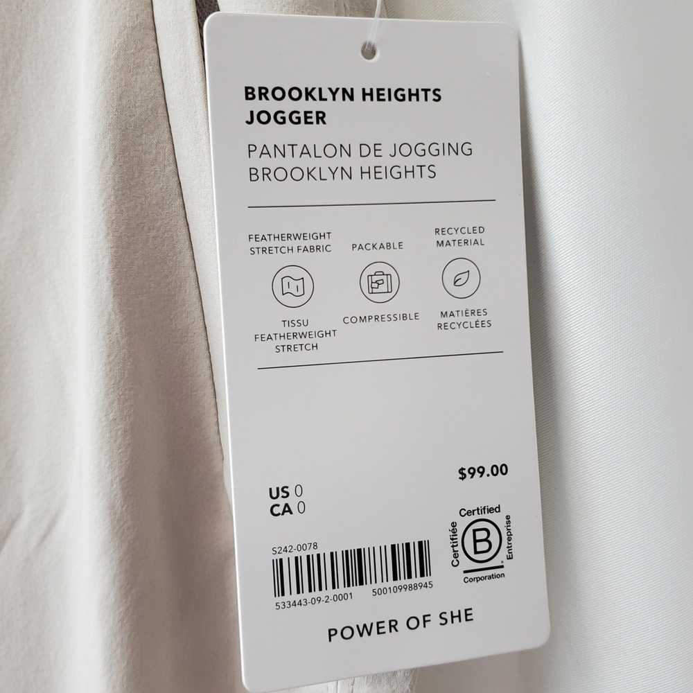 Athleta Light Beige Brooklyn Heights Jogger Pants… - image 2