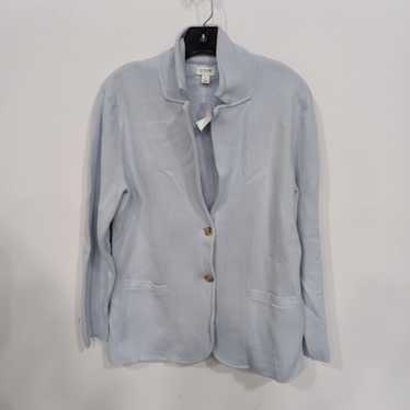 J.Crew Women's Two Button Cotton Sweater Blazer B… - image 1