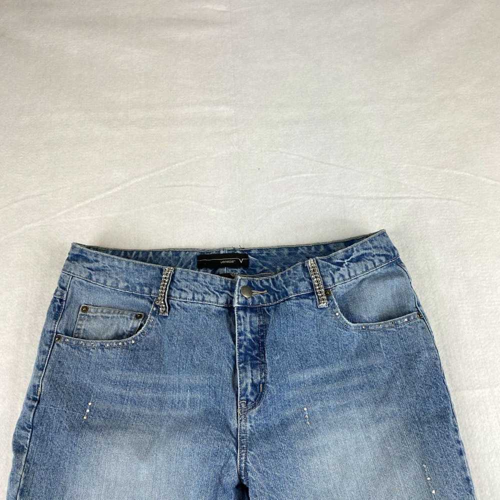 Vintage Authentic Blue Bootcut Mid Rise Pants for… - image 2