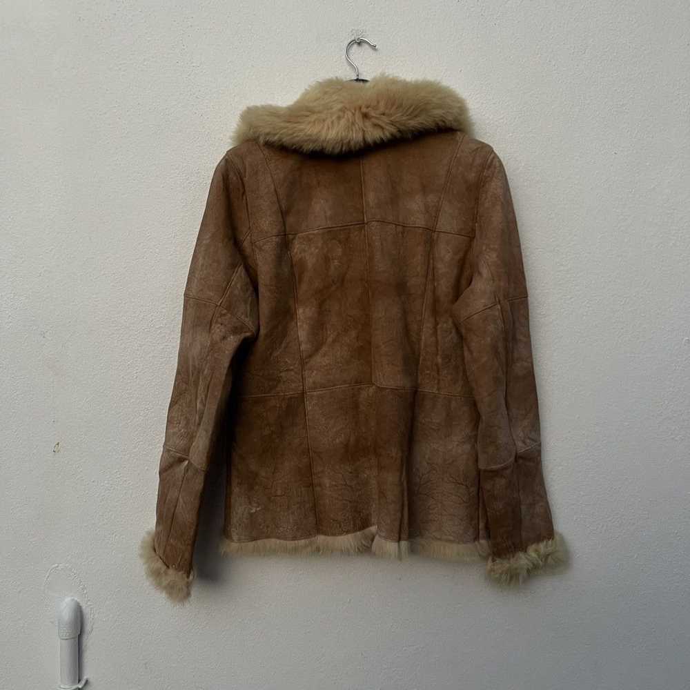 Japanese Brand × Leather Jacket × Mink Fur Coat V… - image 8