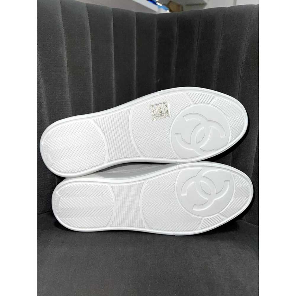 Chanel Boy leather trainers - image 11