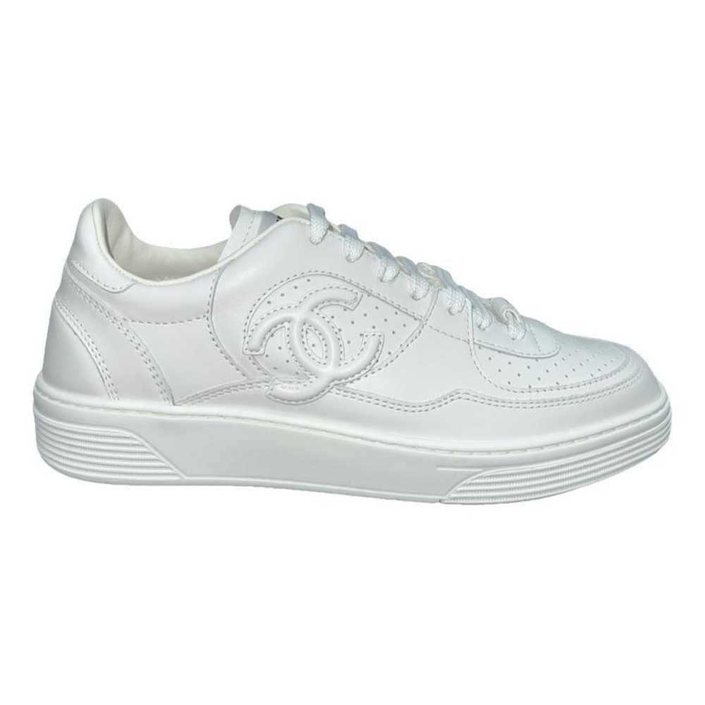 Chanel Boy leather trainers - image 1