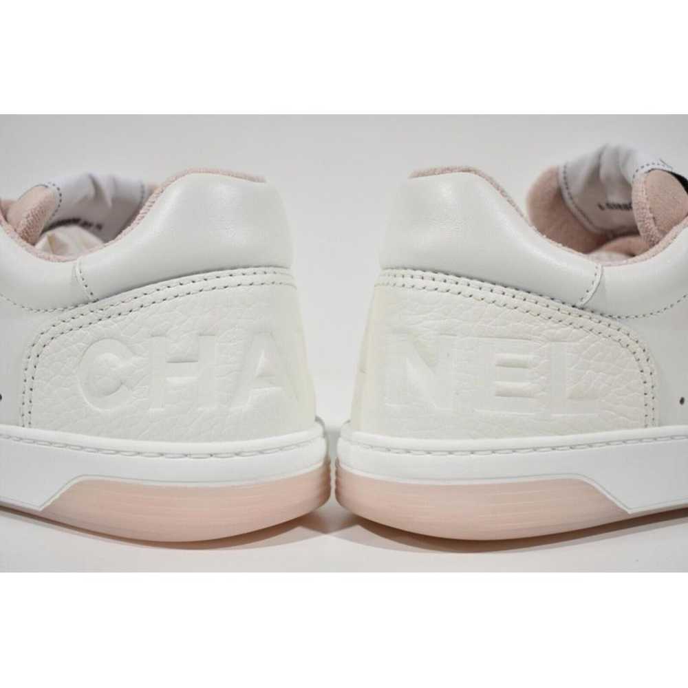 Chanel Boy leather trainers - image 11