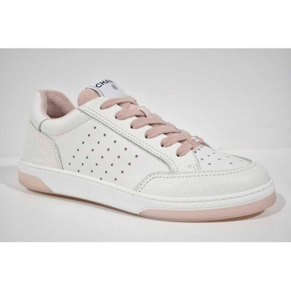 Chanel Boy leather trainers - image 2