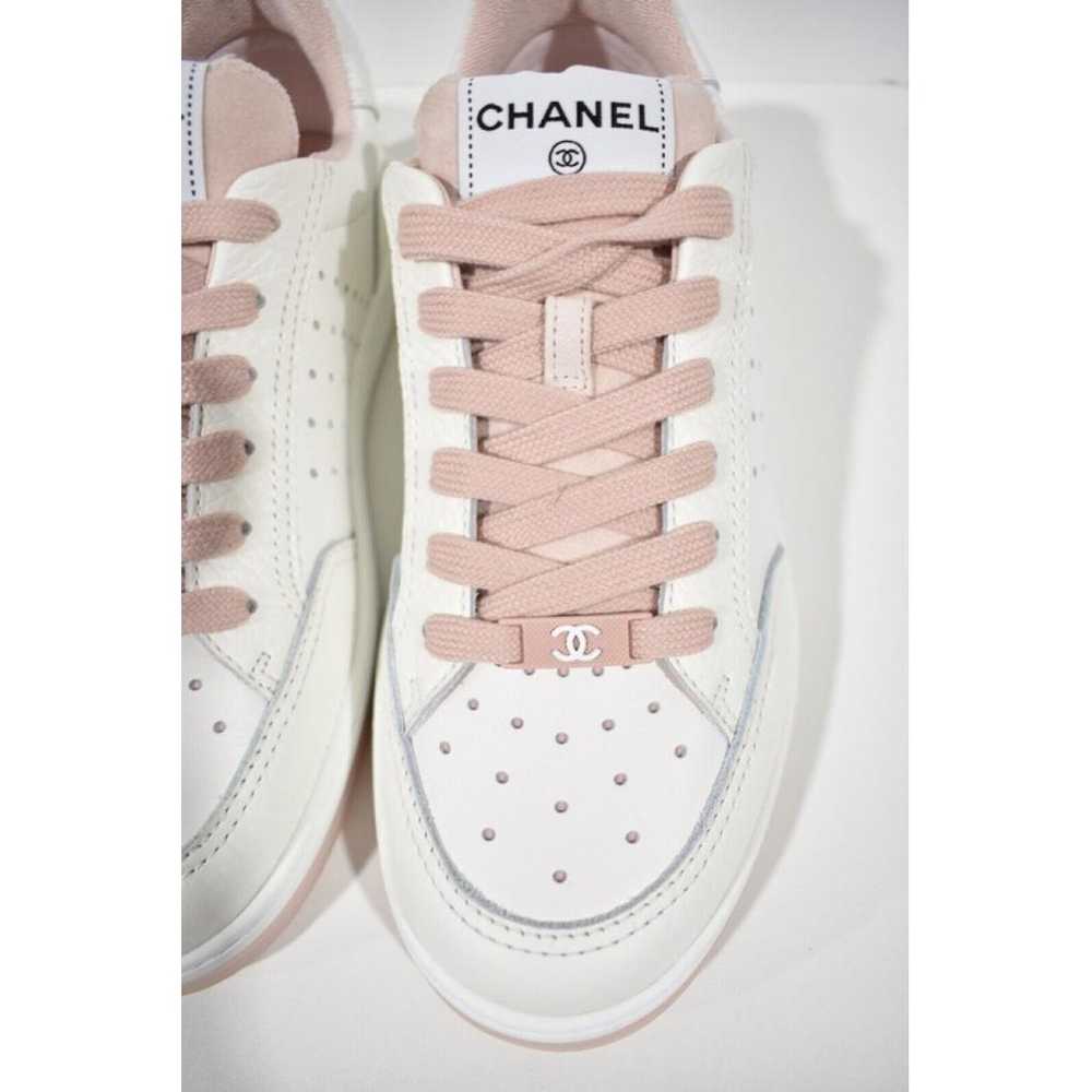 Chanel Boy leather trainers - image 5