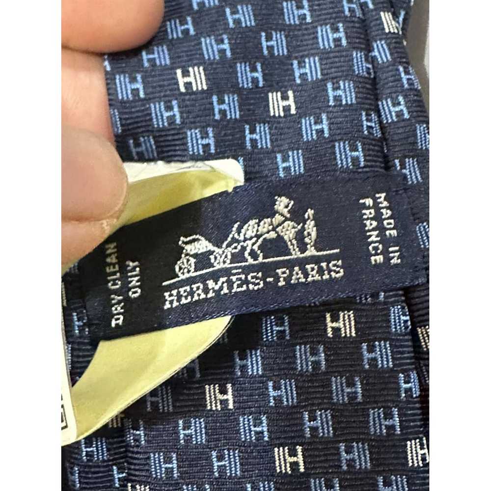 Hermès Silk tie - image 7