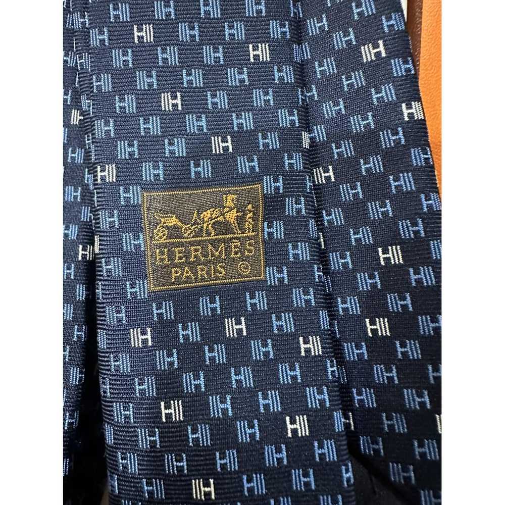 Hermès Silk tie - image 8