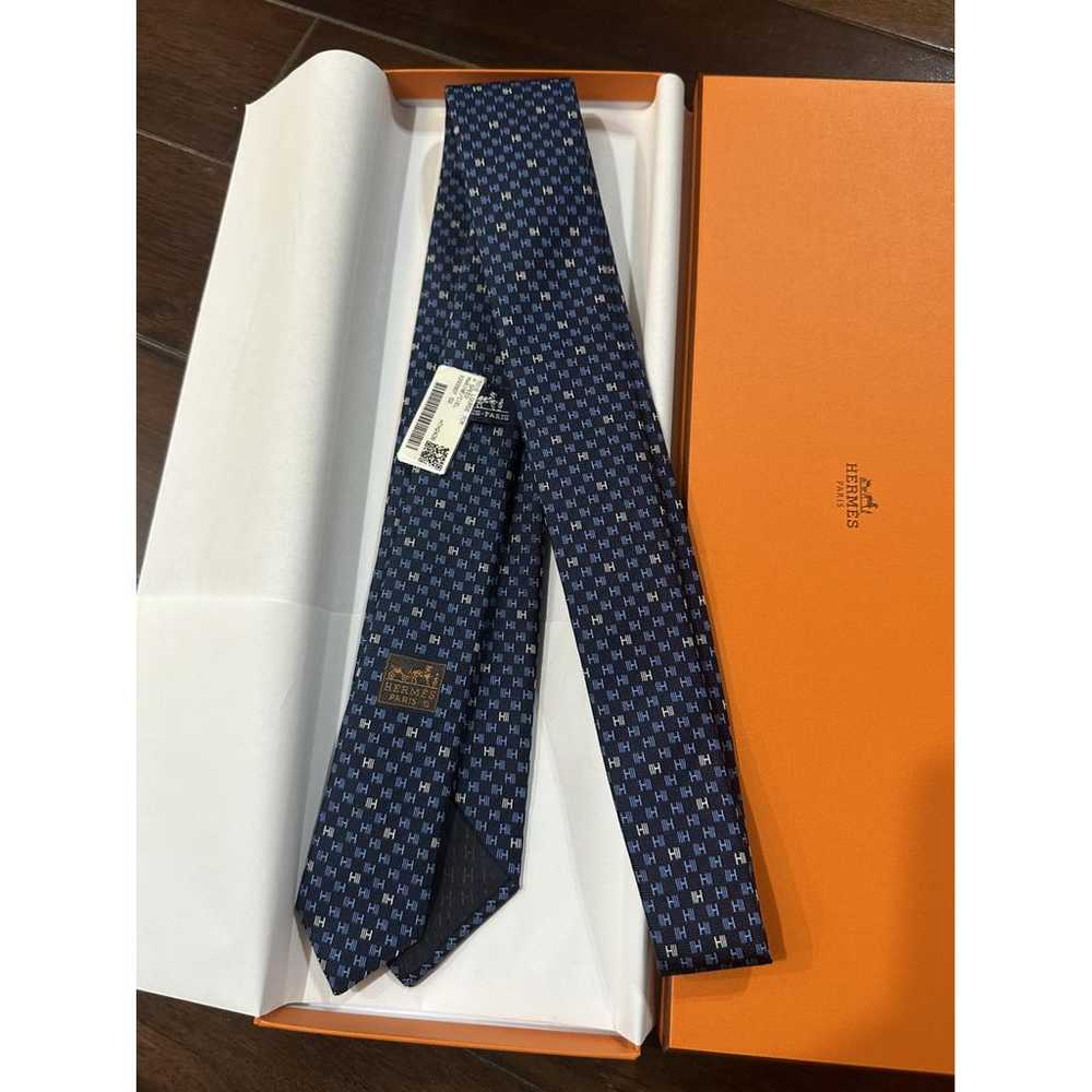 Hermès Silk tie - image 9