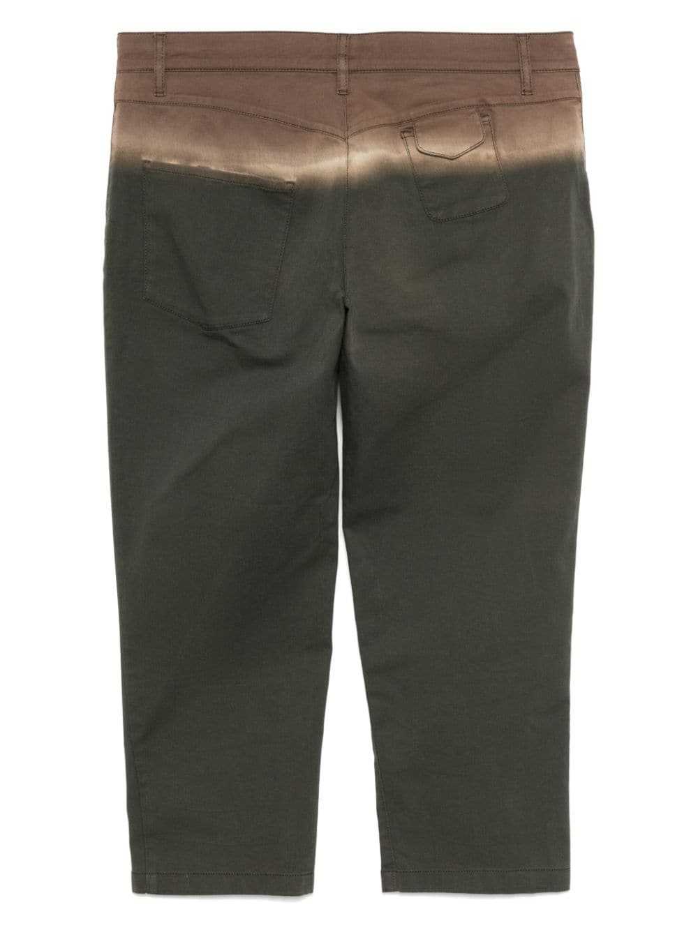 Prada Pre-Owned Prada Ombré Cropped Trousers, 200… - image 2