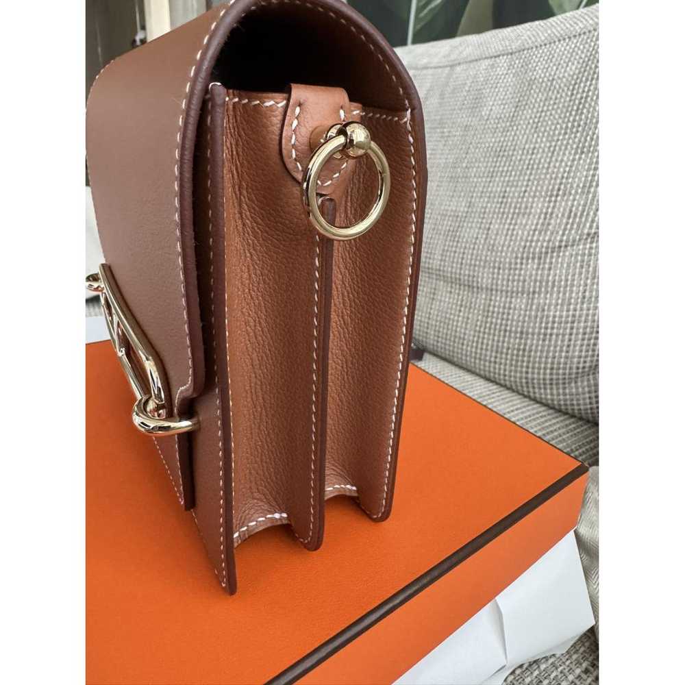 Hermès Roulis leather crossbody bag - image 7