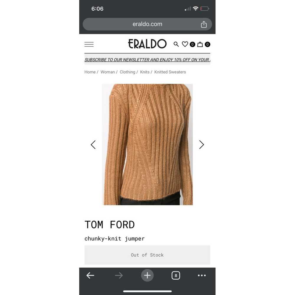 Tom Ford Silk sweatshirt - image 3