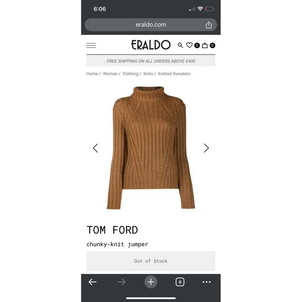 Tom Ford Silk sweatshirt - image 4