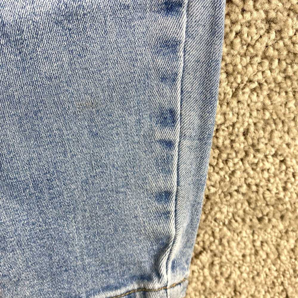 Vintage Luxurious Blue Mid Rise Light Wash Skinny… - image 4