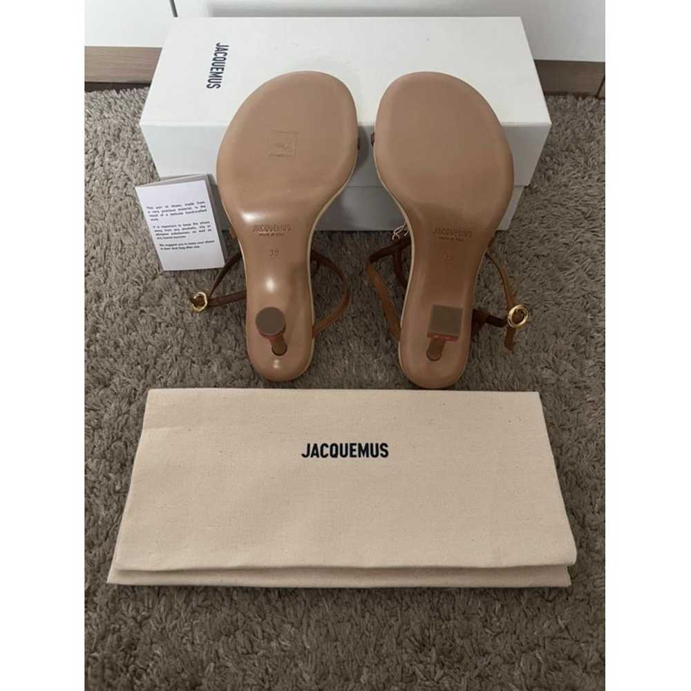 Jacquemus Leather sandal - image 7