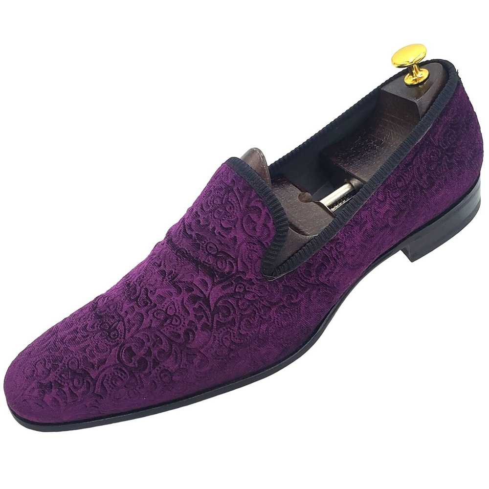 Mezlan Mezlan Dresden Custom Men's size 14 Purple… - image 11