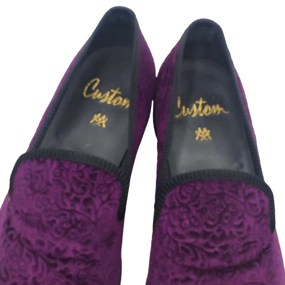 Mezlan Mezlan Dresden Custom Men's size 14 Purple… - image 12