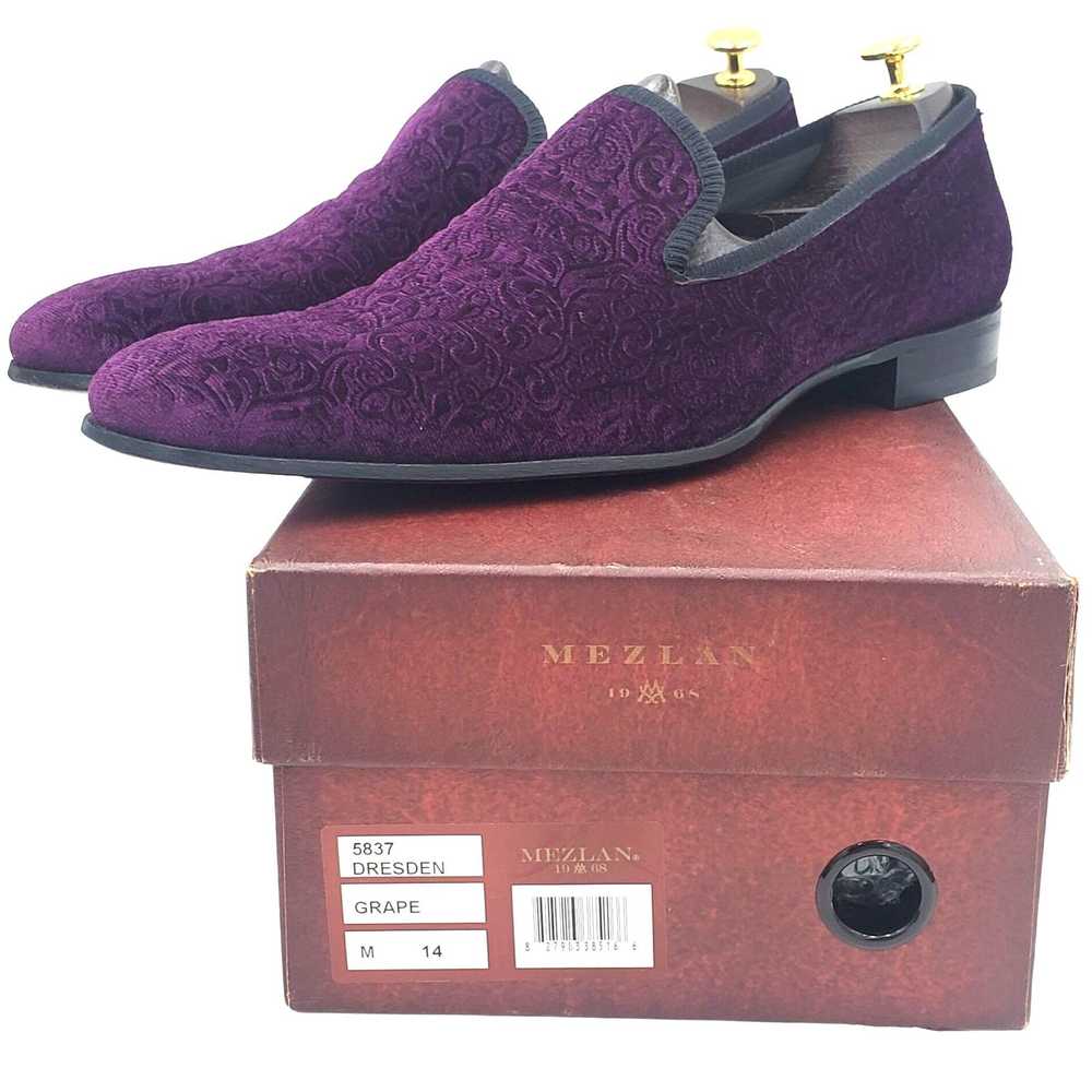 Mezlan Mezlan Dresden Custom Men's size 14 Purple… - image 1