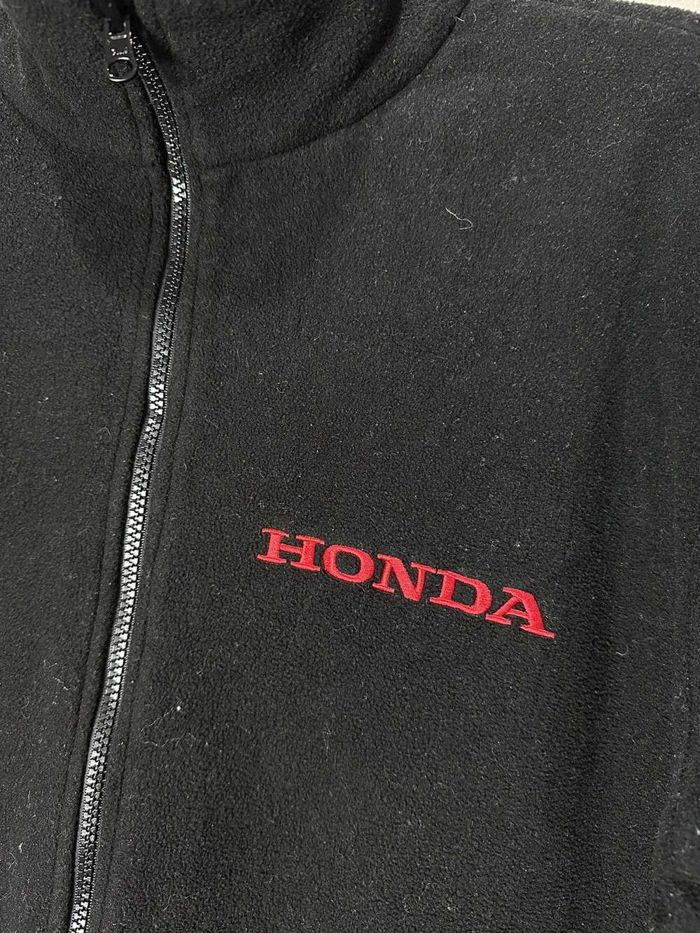 Honda × Japanese Brand × Streetwear Honda fleece … - image 6