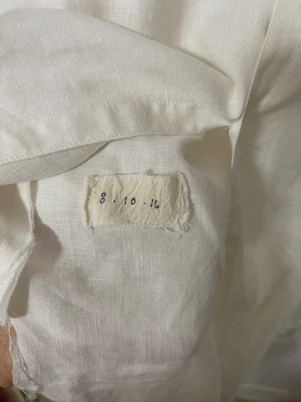 Greg Lauren Greg Lauren Cotton and linen shirt - image 6