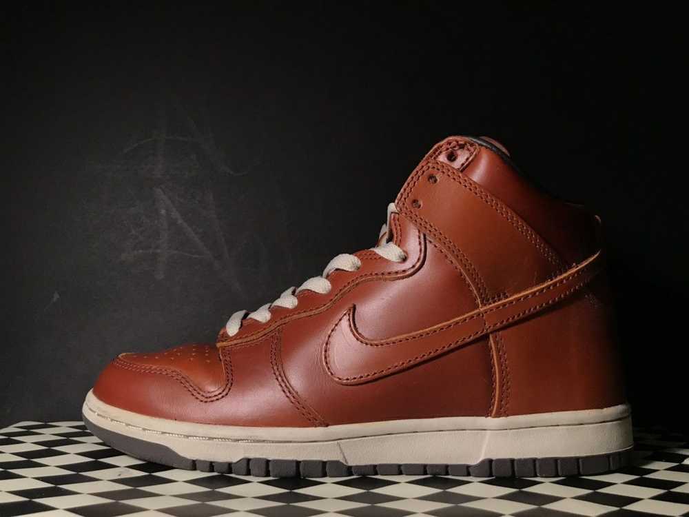 Nike × Vintage 2003 Nike dunk premium high curry … - image 2