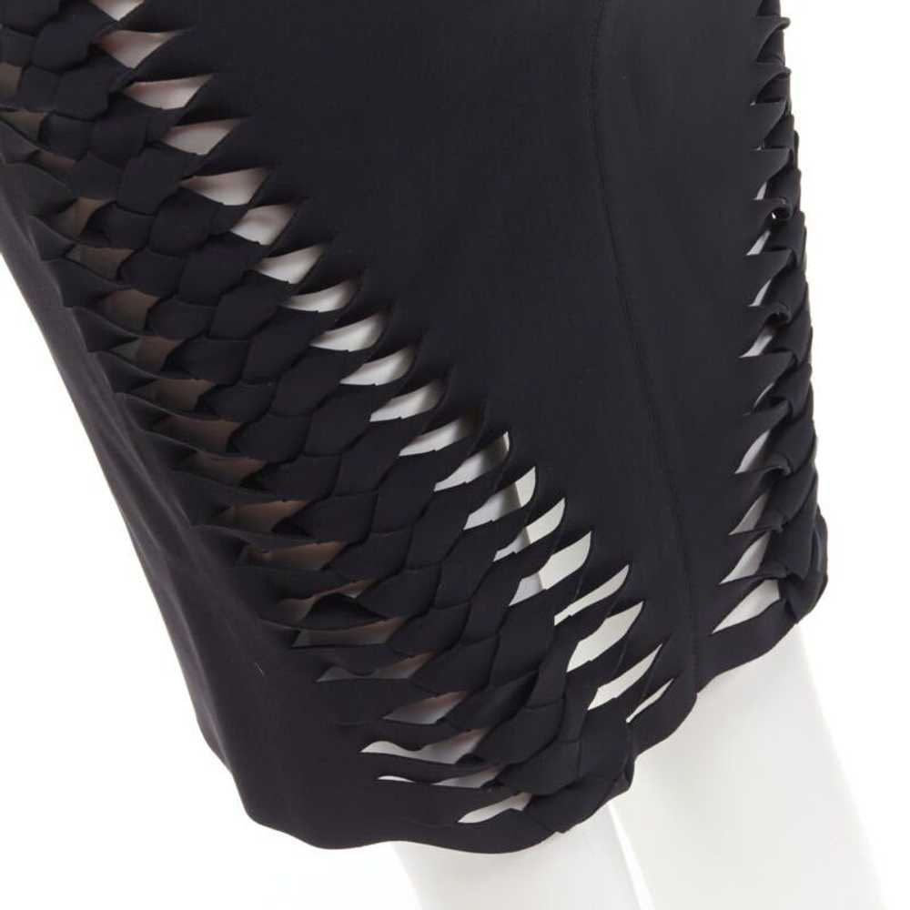 Dion Lee DION LEE black cut out braid knot detail… - image 2