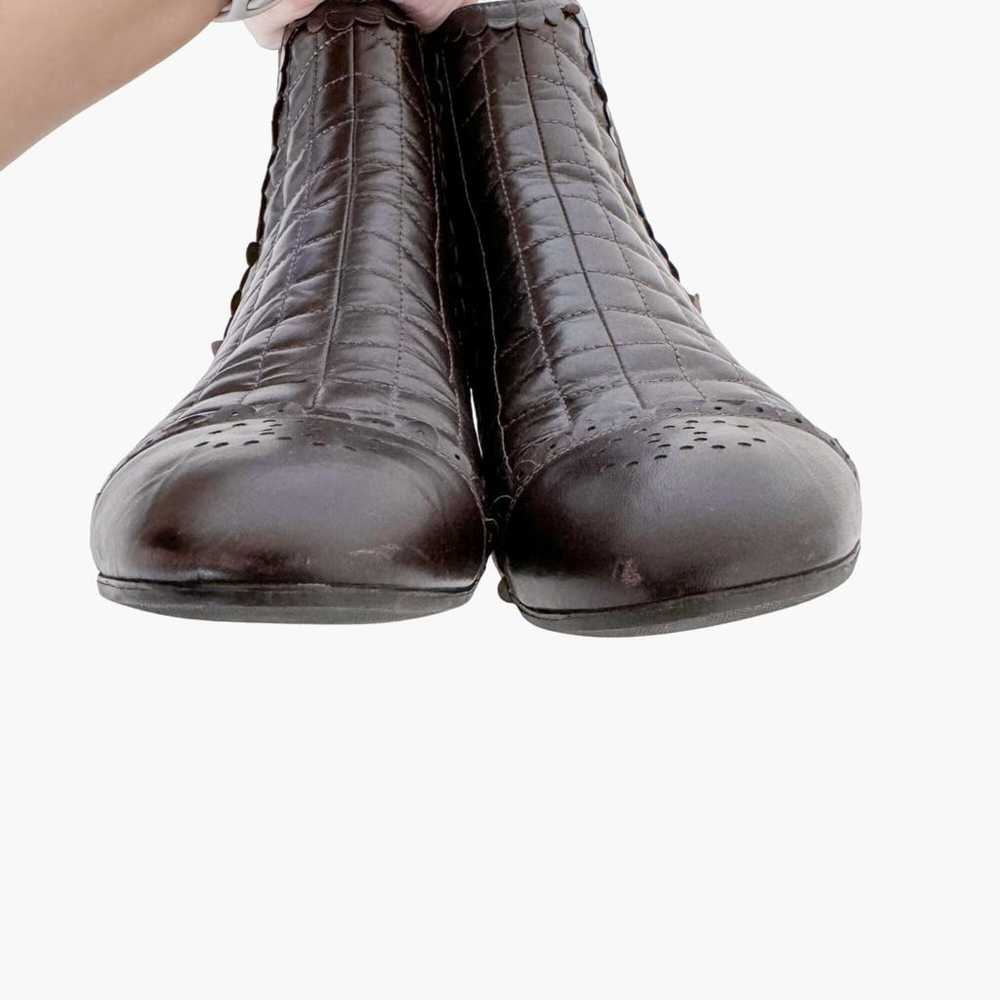 Chanel Leather boots - image 5