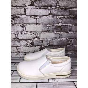 Birkenstock Birkenstock Oswego White Leather Slip… - image 1