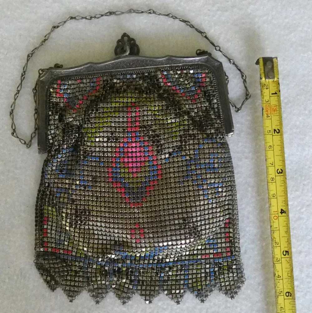 Whiting & Davis Enamel Mesh Purse - image 10