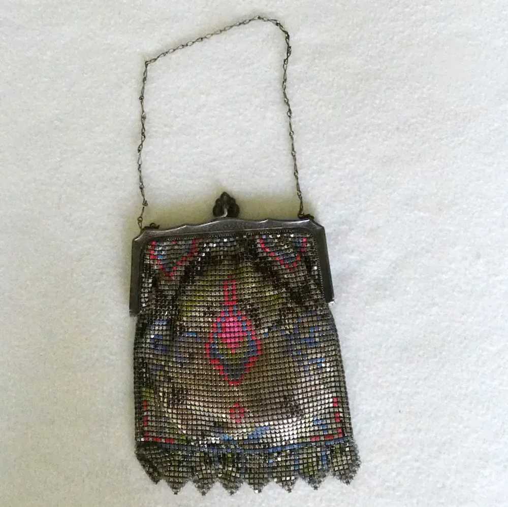 Whiting & Davis Enamel Mesh Purse - image 3