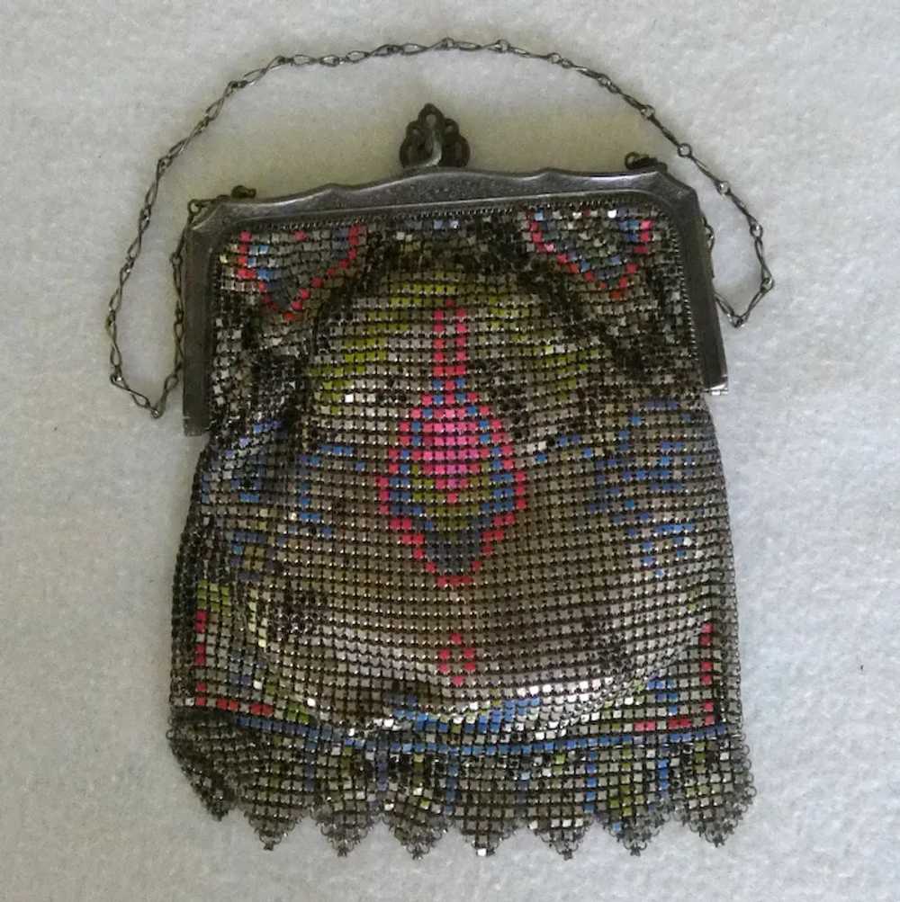 Whiting & Davis Enamel Mesh Purse - image 4