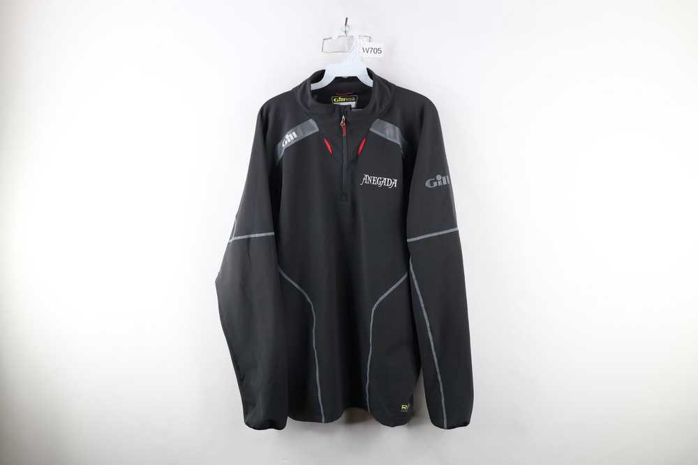 Vintage Gill Race Collection Race 1/4 Zip Pullove… - image 1