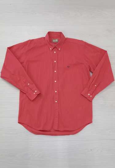 Vintage Thomas Burberry Cotton Shirt Pink