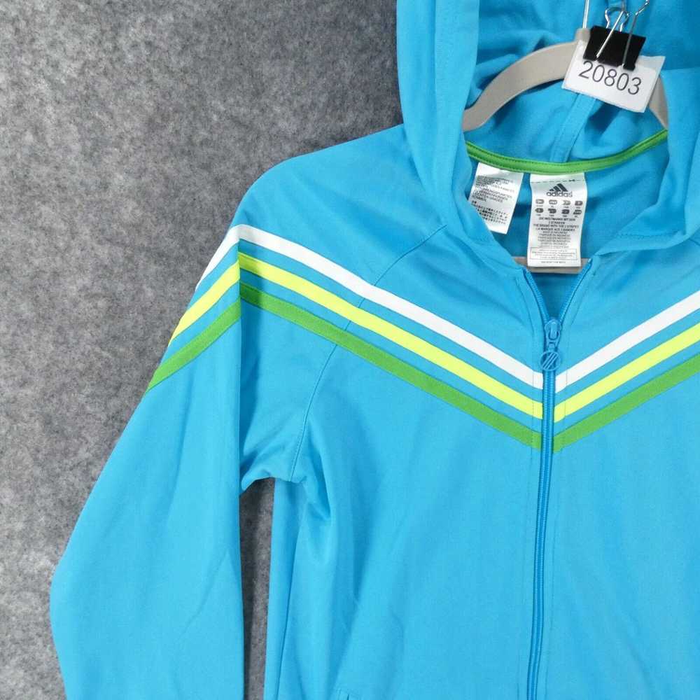 Adidas Adidas Hoodie Jacket Youth Girls Extra Lar… - image 3